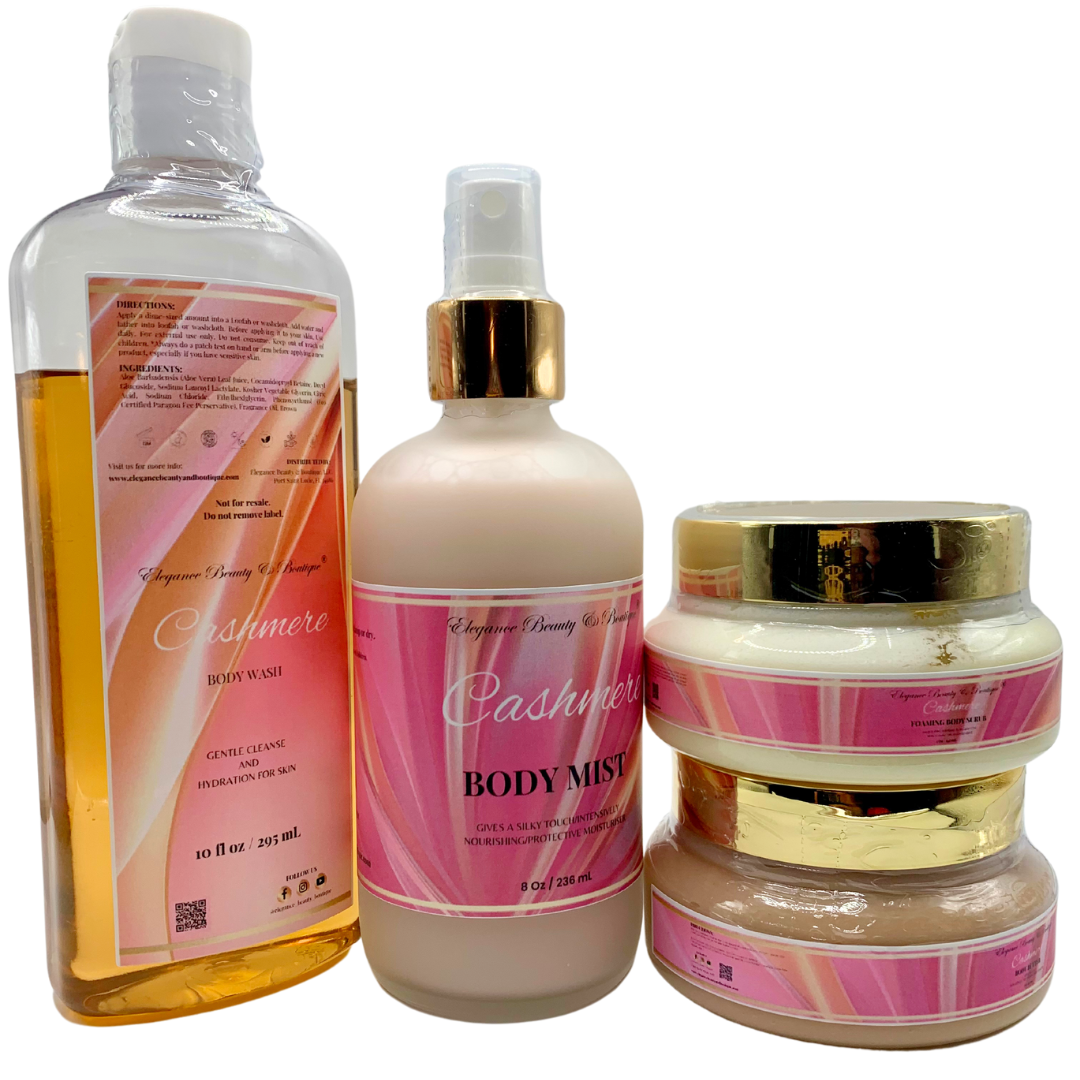 Elegance Beauty & Boutique® Luxury Body Care Big Box Bundle: Cashmere