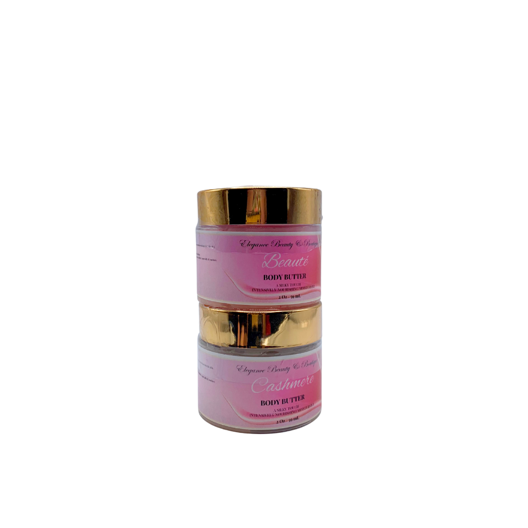 Signature Beauté & Cashmere Body Butter Sample Bundle (2 oz Each)