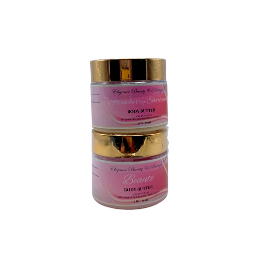 Signature Beauté & Strawberry Shortcake Body Butter Sample Bundle (2 oz Each)
