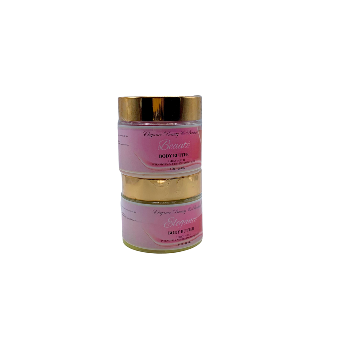 Signature Beauté & Elegance Body Butter Sample Bundle (2 oz Each)
