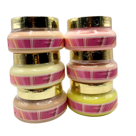 Elegance Beauty & Boutique® Exclusive Body Butter Bundle – 6 Fragrances (5 oz Each)